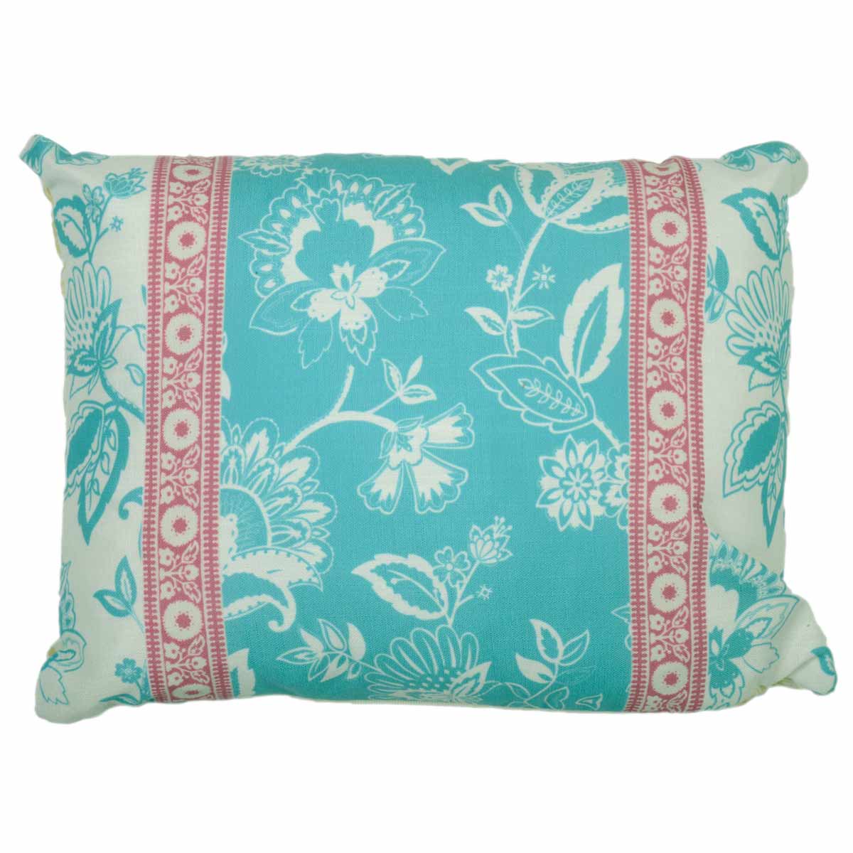 Marinelli Filled Boudoir Cushion in Teal Terrys Fabrics UK